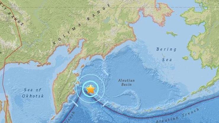 Kamçatkada  6.2 büyüklüğünde deprem