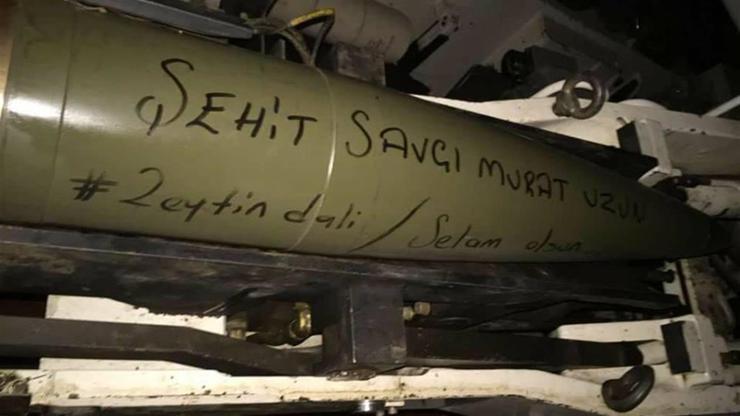 Şehit Cumhuriyet Başsavcısı Uzunun adı bombanın üzerine yazıldı
