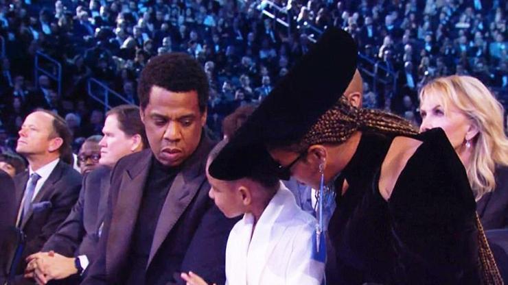 Grammyye damga vuran anlar Beyonce ve Jay Zyi böyle durdurdu