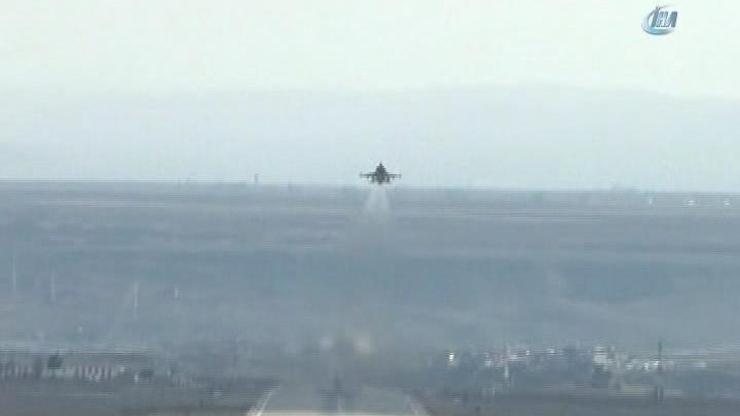 F-16 savaş uçakları peş peşe havalandı