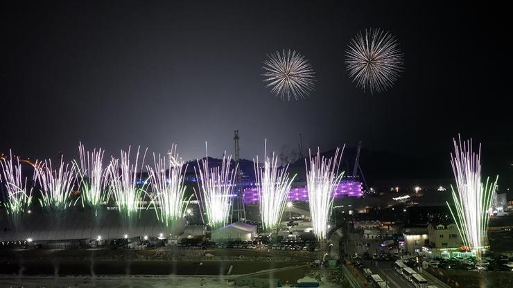 23. Kış Olimpiyat Oyunları açılış töreninde görsel şov