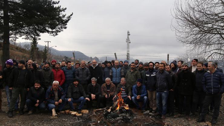 Maden işçileri işlerini istiyor