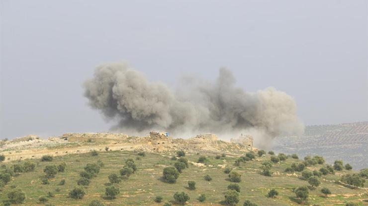 Afrinde bomba yüklü araçla saldırı