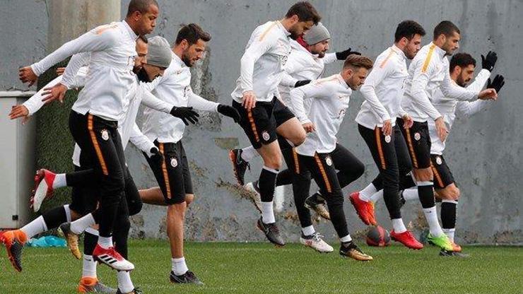 Galatasaray ara vermeden Kasımpaşa maçı hazırlıklarına başladı