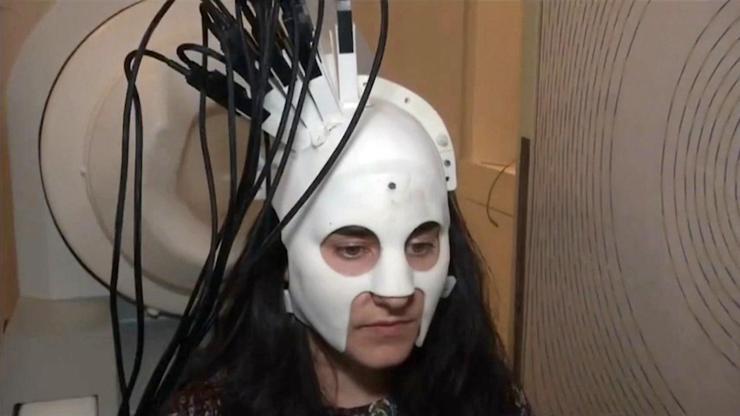 3 boyutlu yazıcı ile basılmış bu maske, mobil beyin taramasının geleceği olabilir