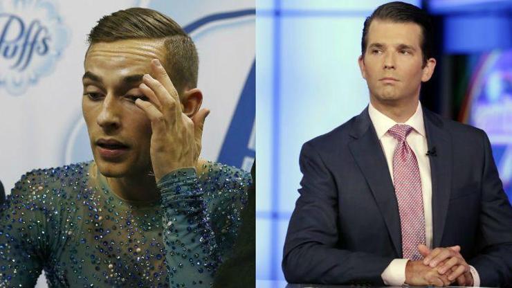 Trumpın büyük oğlu ABDli eşcinsel sporcuyu hedef aldı