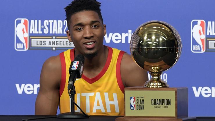 Donovan Mitchell NBA All-Star smaç yarışmasının galibi