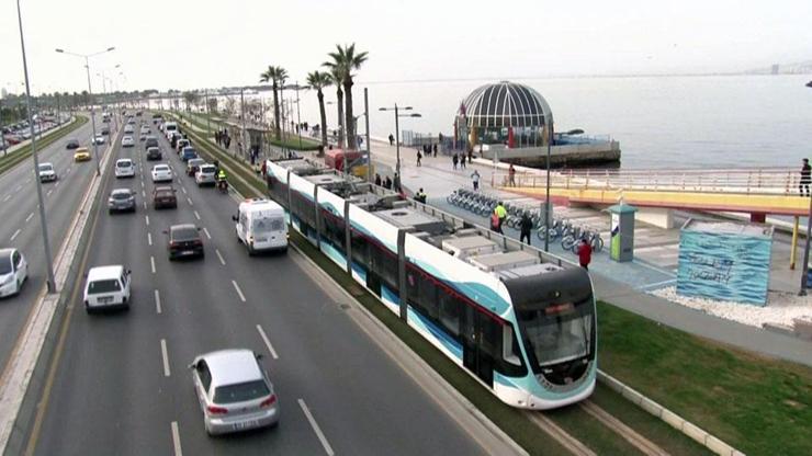 İzmire yeni tramvay hattı