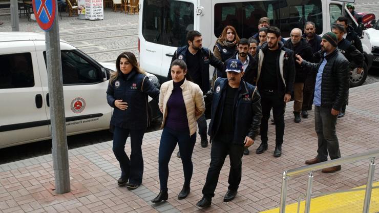 Gözaltına alınan 6 HDPli yönetici tutuklandı