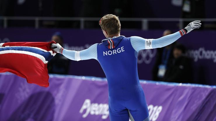 Sürat pateni erkekler takım finalinde de zafer Norveçin
