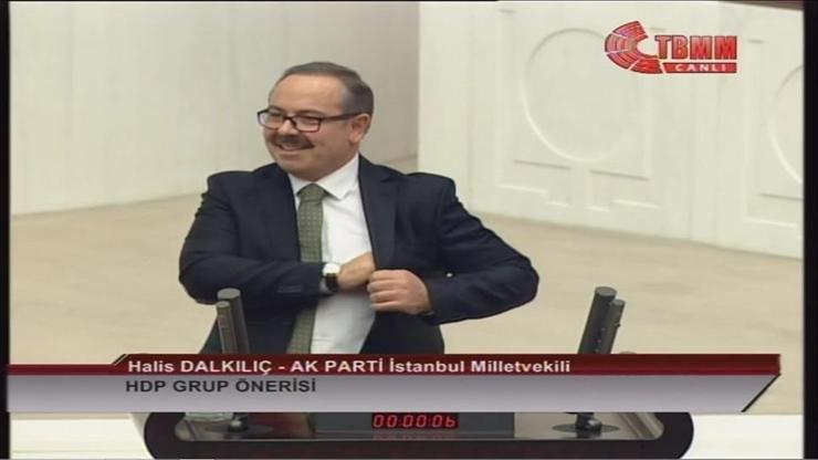 AK Partili Dalkılıçtan CHPli Özele kravat teşekkürü