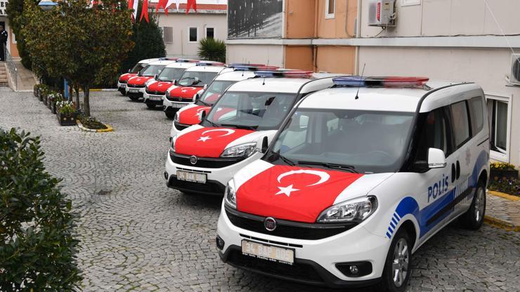Bahçelievlerde polise 800 bin TLlik araç desteği