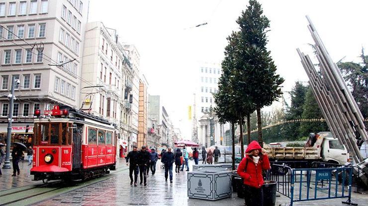 Taksim Meydanı ve İstiklal Caddesi ağaçlandırılıyor