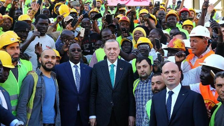 Cumhurbaşkanı Erdoğan Senegalde