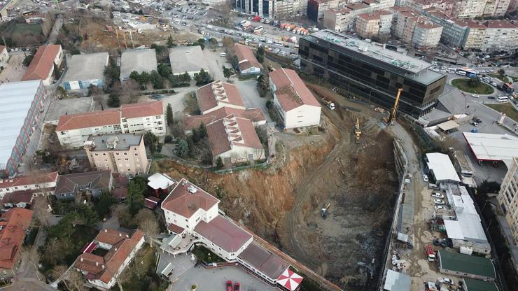 Şişlide lisenin yanında korkutan görüntü