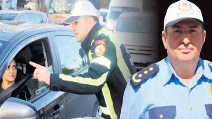 Trafik Denetleme müdürü ters yönde gördüğü Trafik Ekipler Amirine 108 lira ceza kestirdi