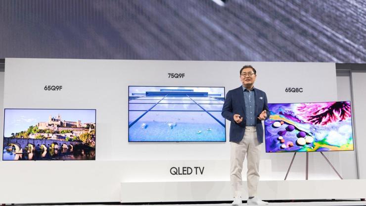 Samsung yeni televizyonlarını tanıttı