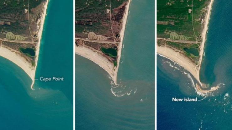 ABD’deki gizemli ada bir anda ortadan kayboldu