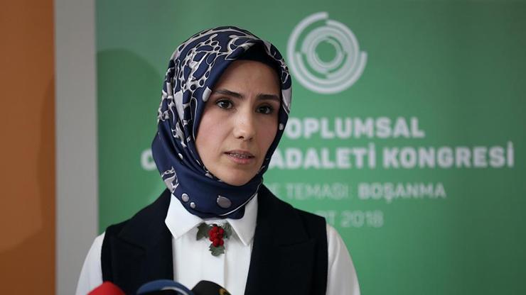 Sümeyye Erdoğan Bayraktar: Şiddet olaylarında boşanma hayat kurtarıcı