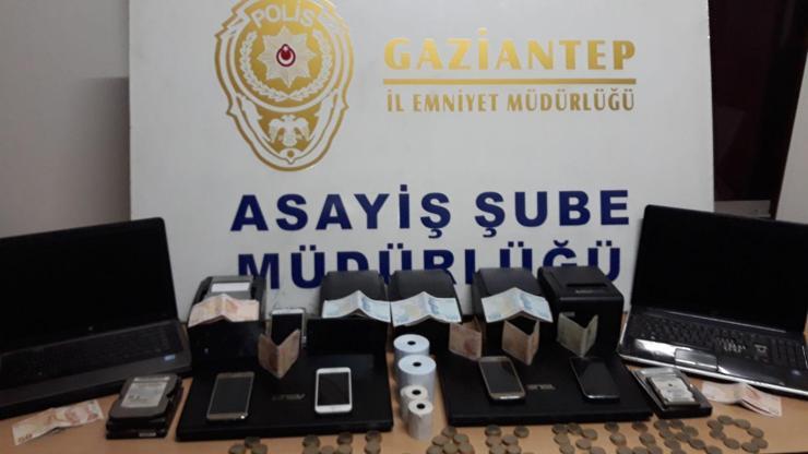 Gaziantepte bahis operasyonu: 13 gözaltı