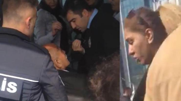 Taksim’de engelli vatandaş ile İranlı kadın arasında asansör kavgası