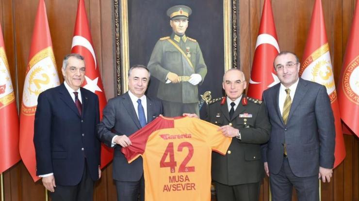 Mustafa Cengizden 1. Ordu Komutanı Orgeneral Avsevere ziyaret