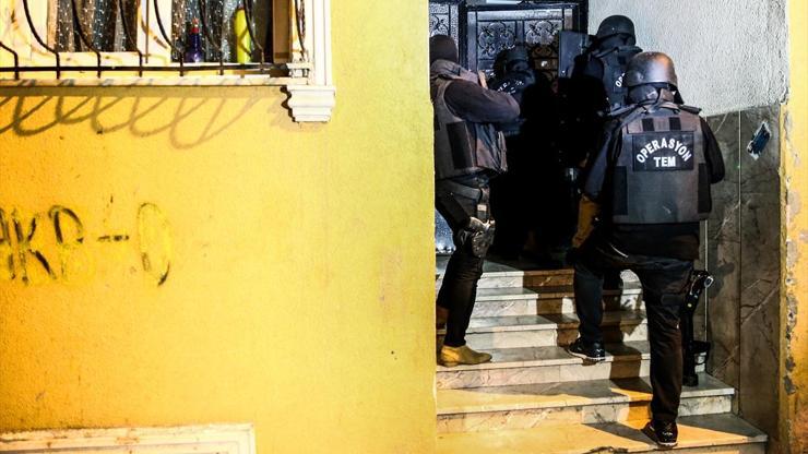 İstanbulda gece yarısı terör operasyonu: Gözaltılar var