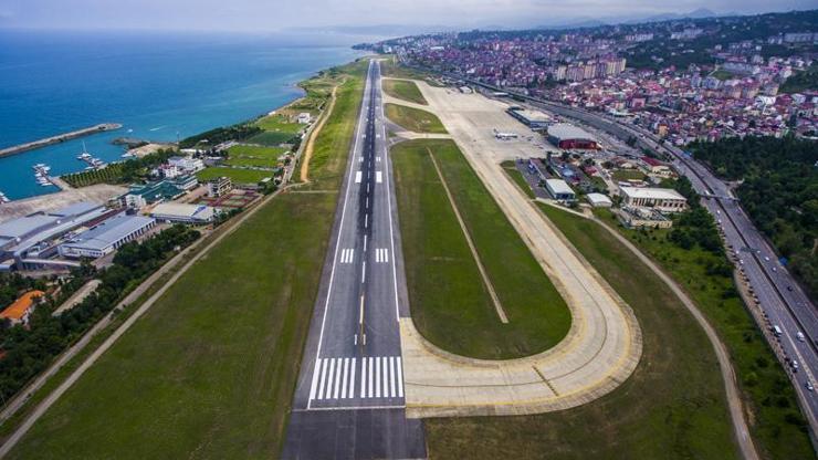 Bakanlık açıkladı: Trabzon Havalimanı’nda onarım başlatıldı