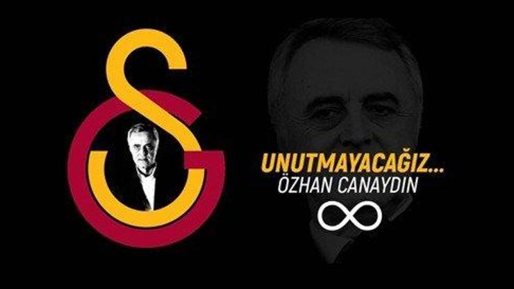 Galatasaray Özhan Canaydını andı