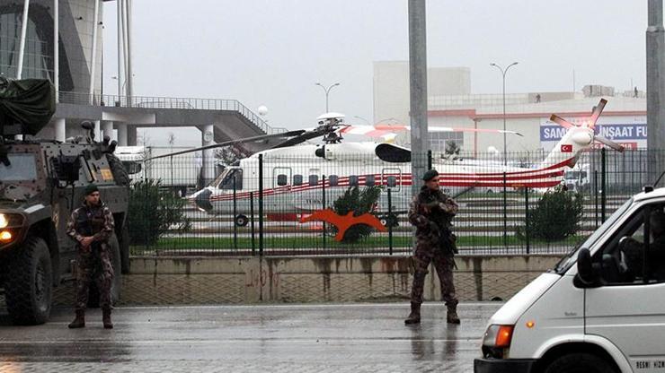 Fırtına nedeniyle Erdoğanın helikopteri havalanamadı, uçağı inemedi