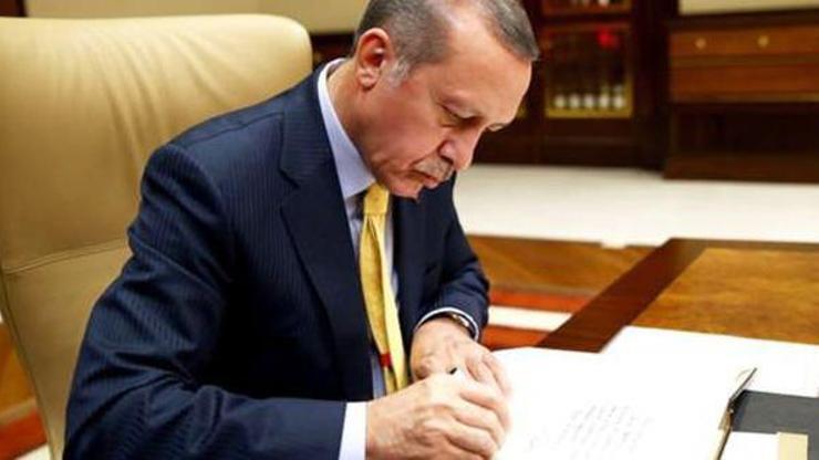 Cumhurbaşkanı Erdoğandan rektör ataması