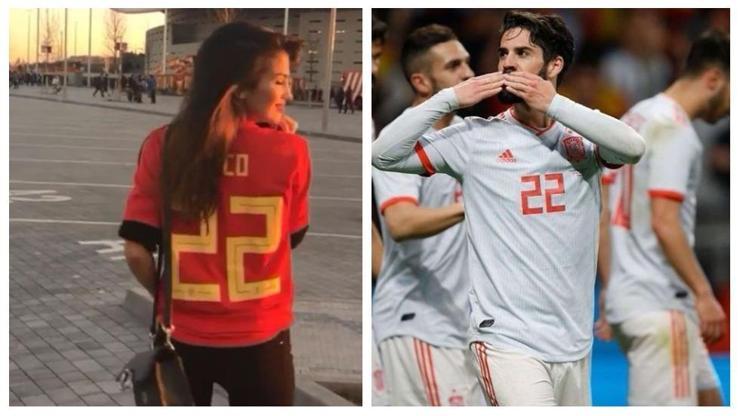 Arjantine 3 gol atan Isconun kız arkadaşı Sara Salamoya ölüm tehdidi