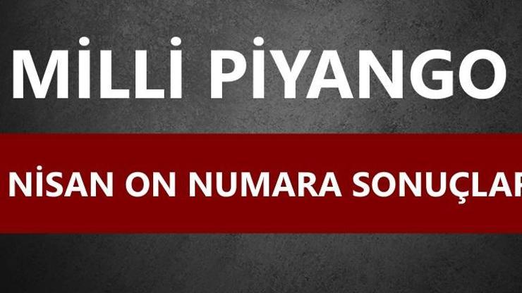 Milli Piyango sonuç sorgulama: 2 Nisan On Numara çekiliş sonuçları