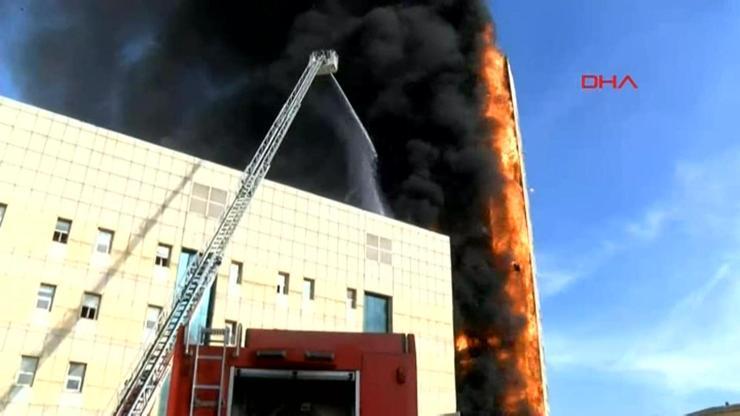 Son dakika: Taksim İlk Yardım Hastanesinde yangın
