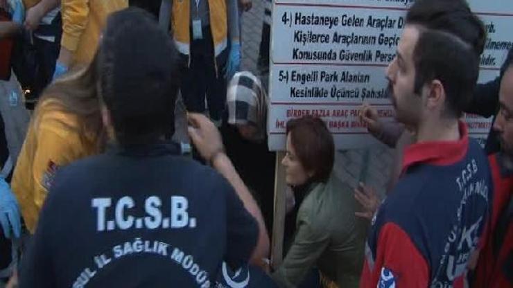 Hastane yangınında kalp krizi geçiren hastaya ilk müdahaleyi CHP’li Kaftancıoğlu yaptı