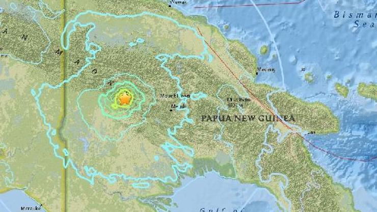 Papua Yeni Gine’de  deprem
