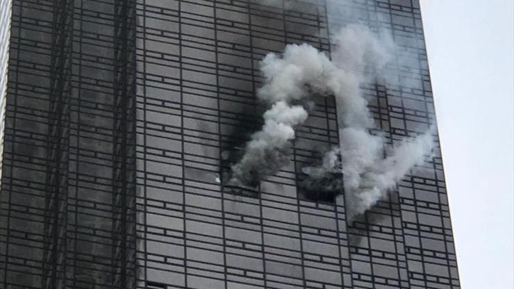 New Yorktaki Trump Towerın 50. katında yangın