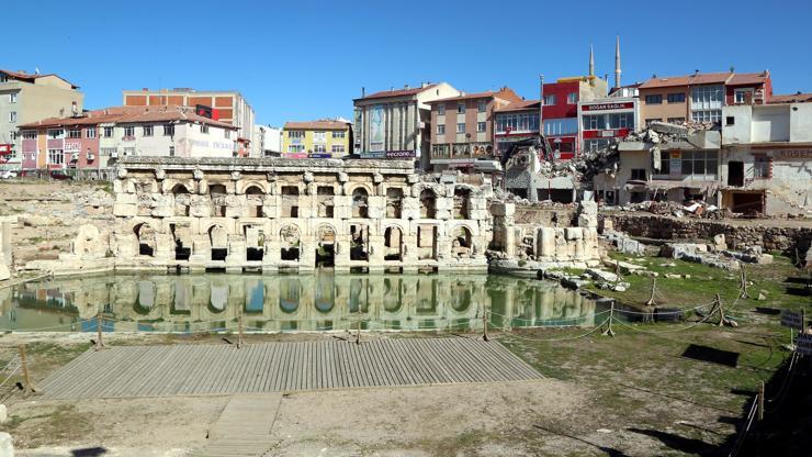 Yozgat’ta iki bin yıllık Roma Hamamı gün yüzüne çıktı