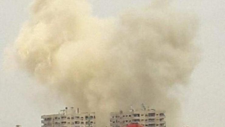 Son dakika... Suriyenin başkenti Şamda büyük patlama