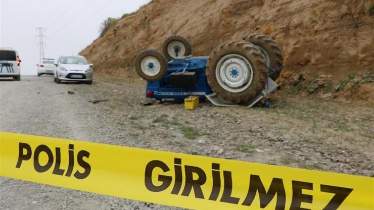 Traktörün altında kalan kadın sürücü öldü