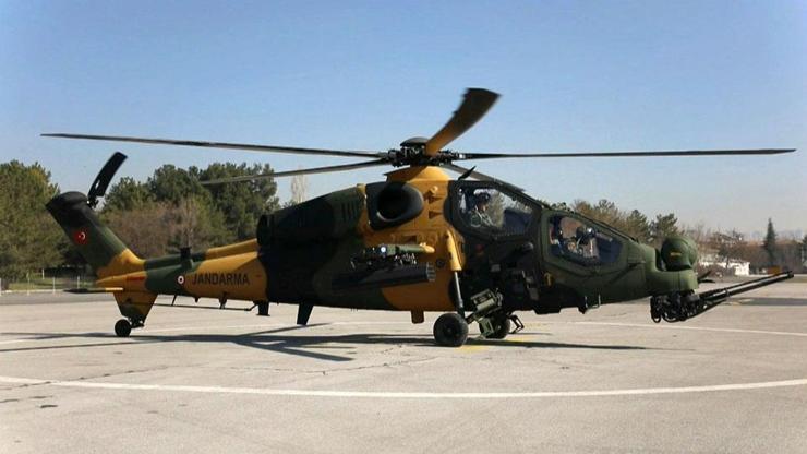 3 ATAK helikopteri törenle teslim edildi