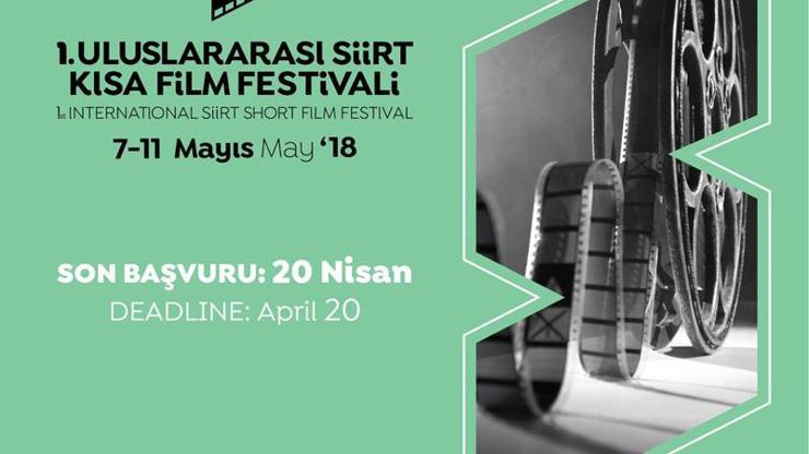 Siirt Kısa Film Festivali 7 Mayısta başlıyor