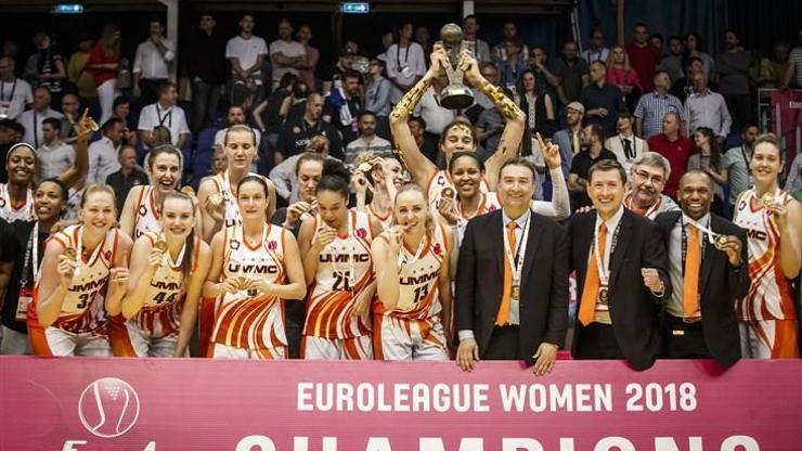 FIBA Kadınlar Avrupa Liginde şampiyon Ekaterinburg