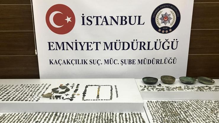 İstanbulda tarihi eser kaçakçılarına darbe