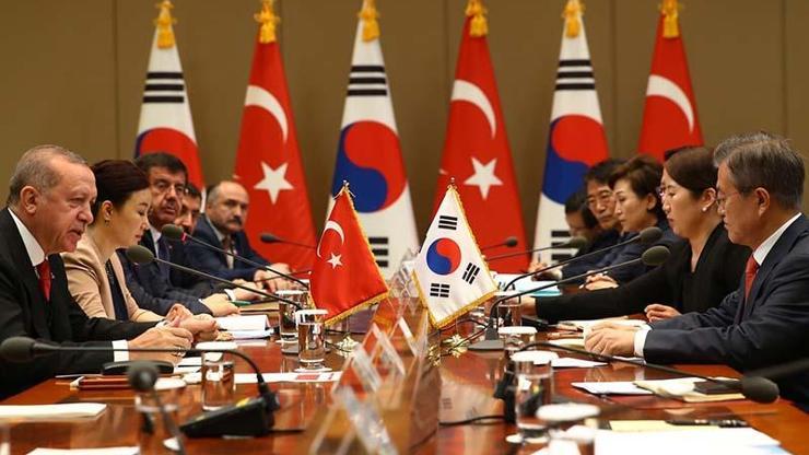 Cumhurbaşkanı Erdoğandan Güney Koreye Kanal İstanbul teklifi