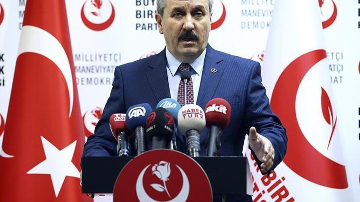 BBP Genel Başkanı Mustafa Destici, Geziyi 15 Temmuza benzetti