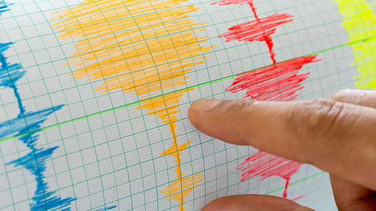 Akdenizde 4,4 büyüklüğünde deprem