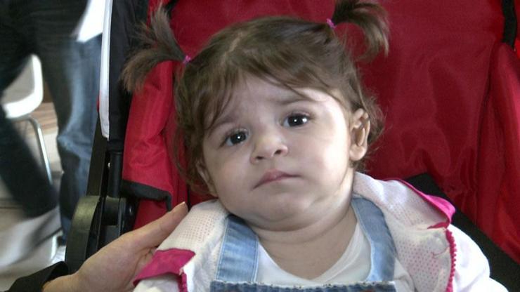 Mucize bebek Bilge: 1 yaşında 3 ameliyat atlattı