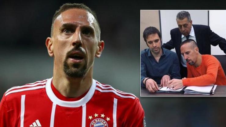 Franck Ribery imzayı attı