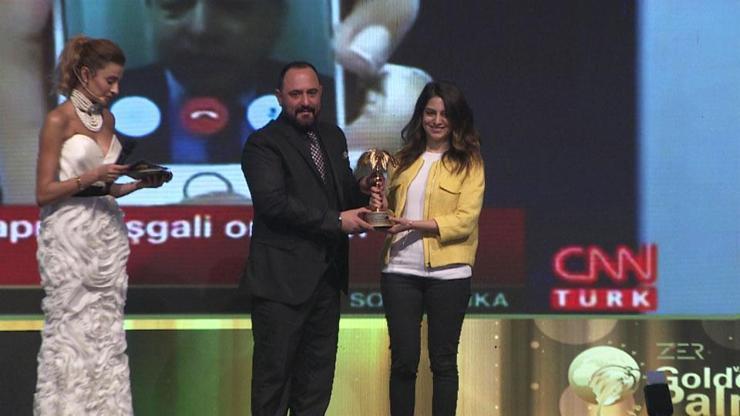 Zer Altın Palmiye Ödüllerinden CNN TÜRKe Yılın Haber Kanalı ödülü